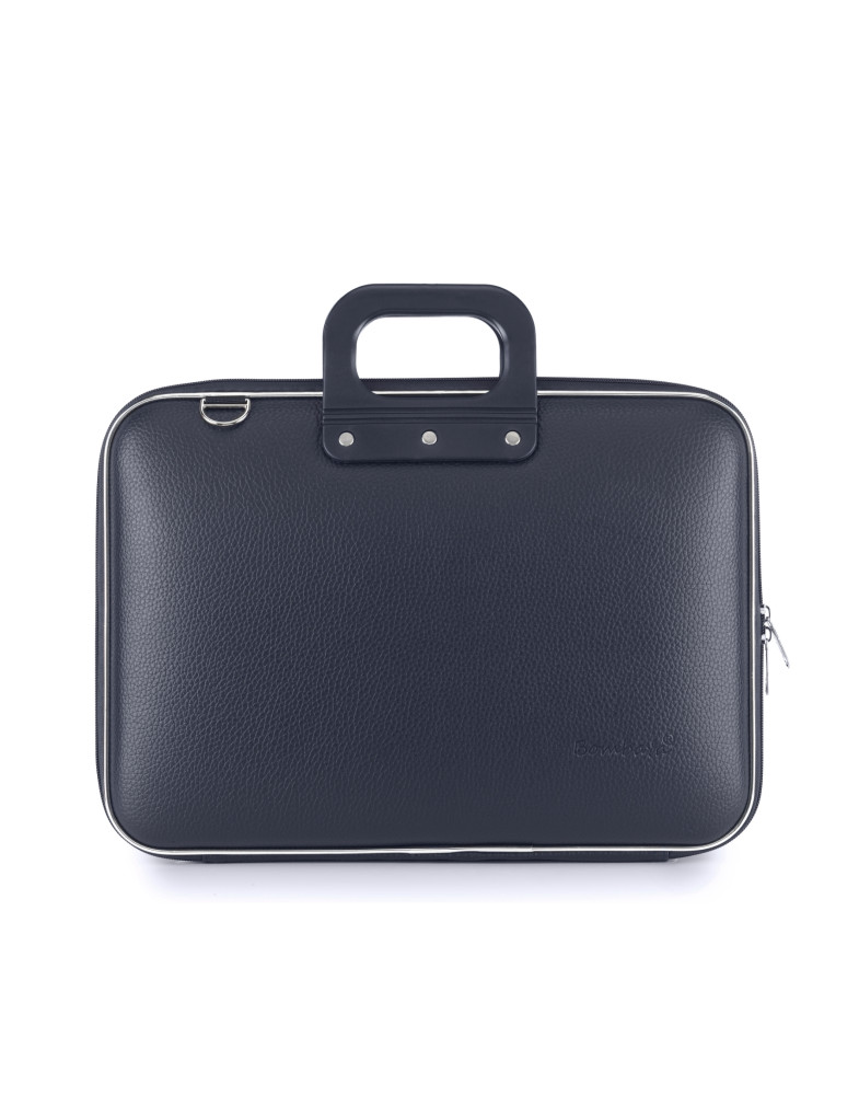 MALLETTE CLASSIC  BOMBATA VINYLE 15" NAVY
