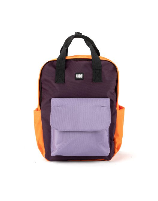 SAC A DOS BOMBATA URBAN RIO ORANGE-PRUNE-LILAS