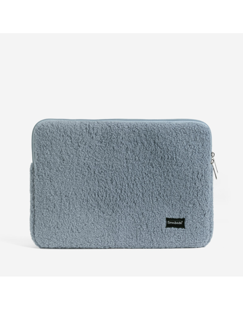 SLEEVE BOMBATA TEDDY 13'' BLEU PALE