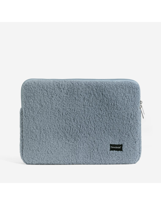 SLEEVE BOMBATA TEDDY 13'' BLEU PALE
