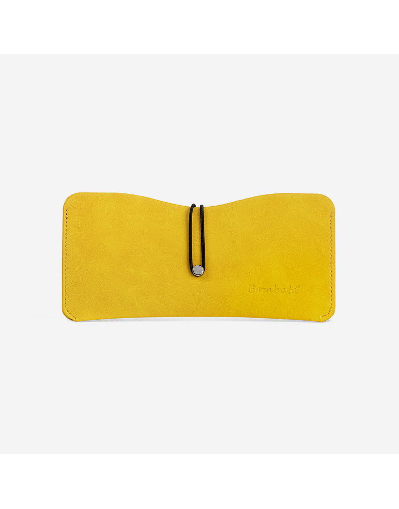 ETUI A LUNETTES BOMBATA JAUNE