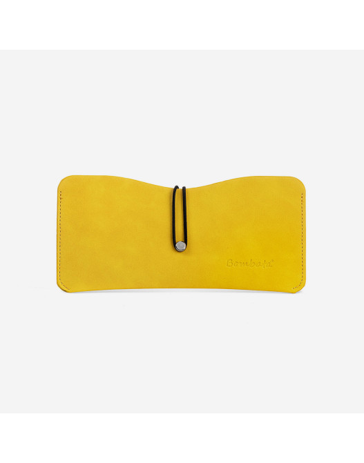 ETUI A LUNETTES BOMBATA JAUNE