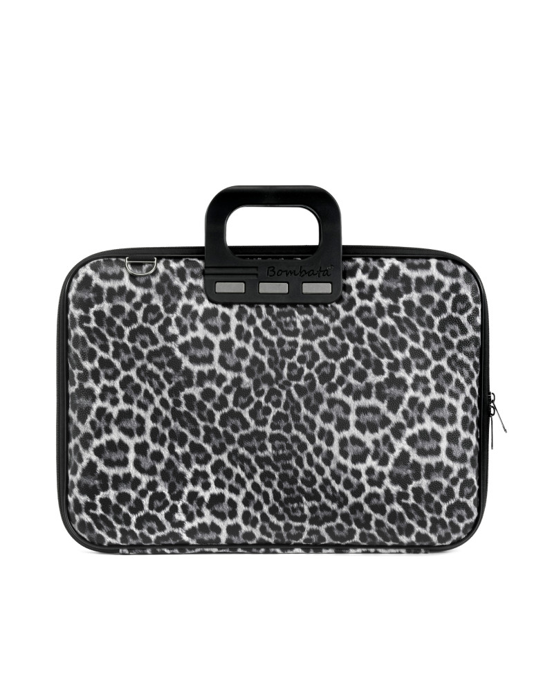 MALLETTE BOMBATA ÉDITION LIMITÉE 15" SNOW LEOPARD